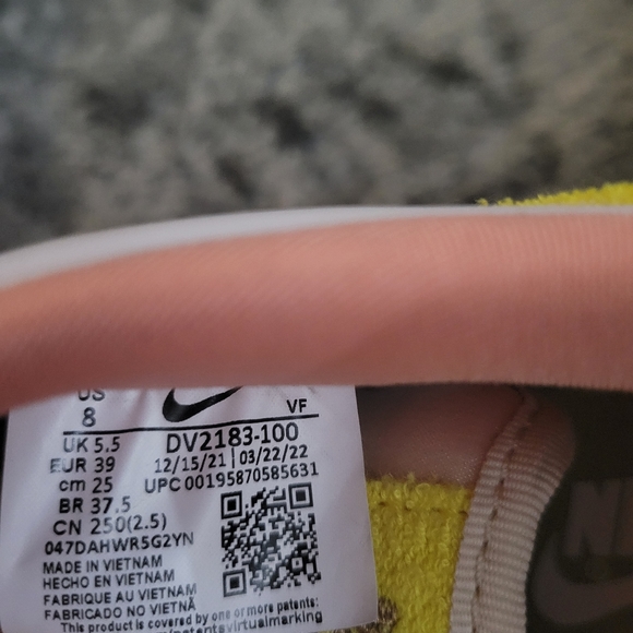 Women's Nike Air Force 1 '07 LX Mini Mama Casual Shoes Size 8 - Picture 10 of 13